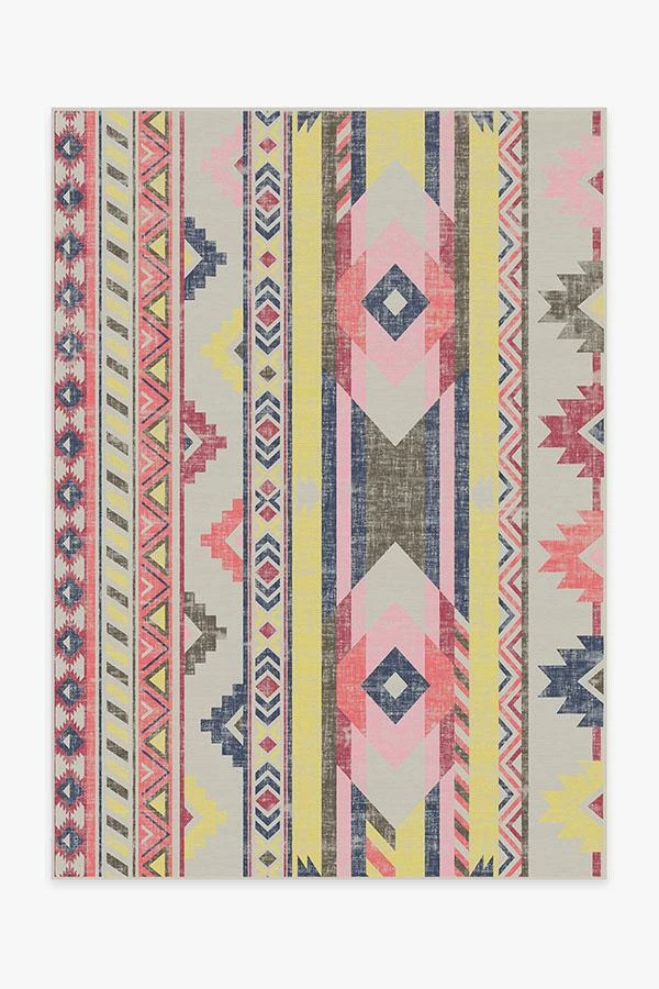 Brand new ๐ฅฐ Ruggable Kilim Batik Pink Rug ๐