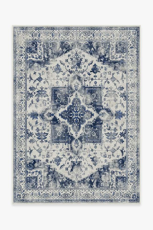Promo ๐งจ Ruggable Kira Delft Blue Rug ๐ - Image 2