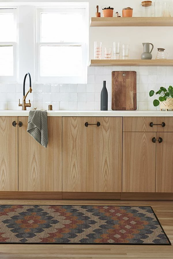 Cheap ❤️ Ruggable Kishale Brick & Blue Re-Jute Rug 🔥 - Image 8