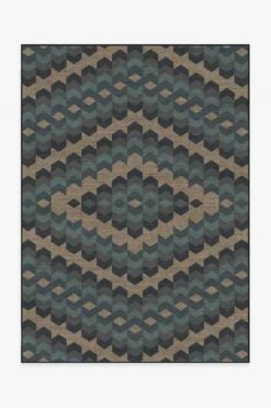 Best reviews of 😍 Ruggable Kishale Lake Forest Blue Re-Jute Rug ⭐