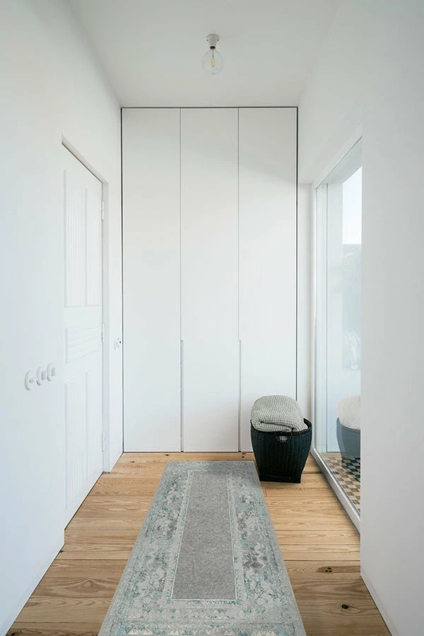 Outlet โ Ruggable Lunja Border Teal Blue Rug โ๏ธ - Image 8