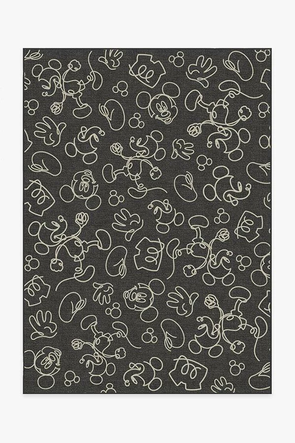 Best deal โญ Ruggable Mickey Doodles Onyx Rug ๐