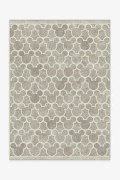 Cheapest 😀 Ruggable Mickey Trellis Ash Grey Rug 😉