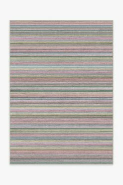 Best Pirce ⭐ Ruggable Multi Stripe Polychrome Rug 🎁