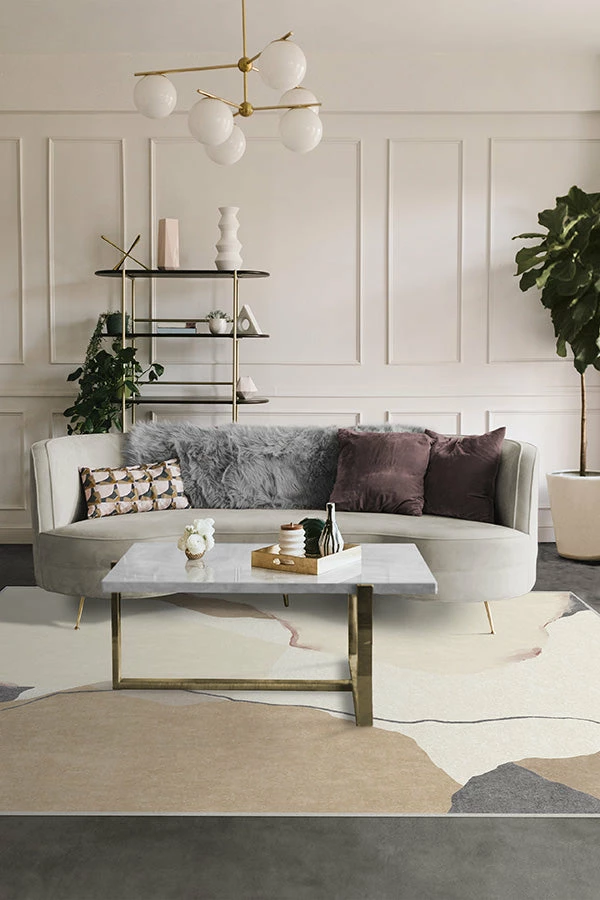 Brand new ๐ Ruggable Nina Takesh Loire Ivory Quartz Rug ๐ - Image 4