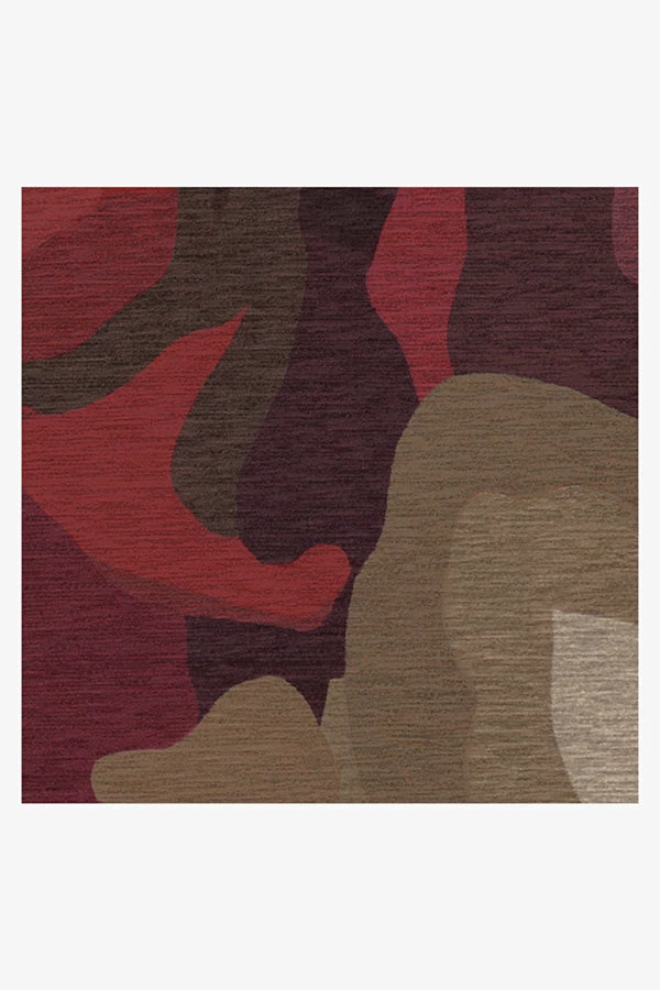 Budget ๐งจ Ruggable Poppy Floral Red Rug ๐ฅ - Image 7