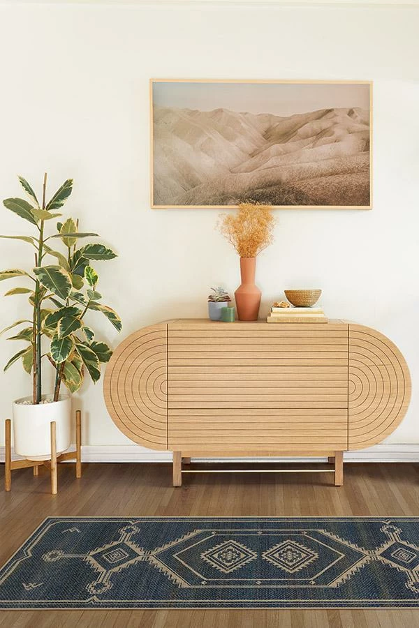 Buy ⌛ Ruggable Sierra Natural Navy Re-Jute Rug ⭐ - Image 8