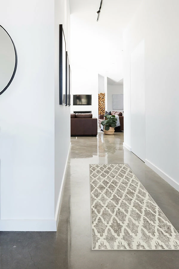 Budget ✨ Ruggable Soraya Trellis Ash Grey Rug ❤️ - Image 8
