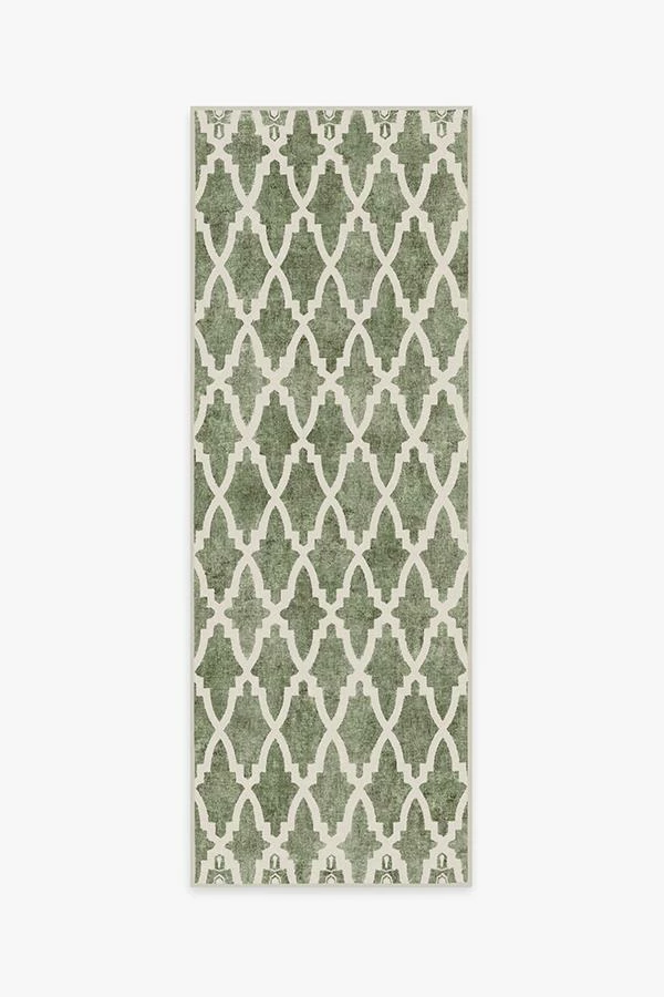 Coupon 👍 Ruggable Soraya Trellis Sage Rug ✔️ - Image 5