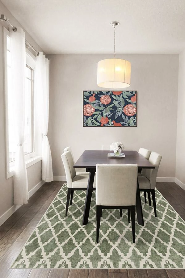 Coupon 👍 Ruggable Soraya Trellis Sage Rug ✔️ - Image 4