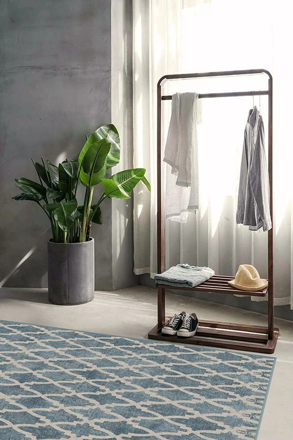 Top 10 ❤️ Ruggable Soraya Trellis Slate Rug 👏 - Image 4