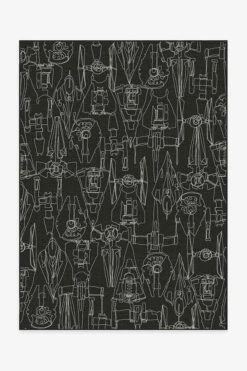 Outlet ๐ Ruggable Star Wars Armada Black Rug โ