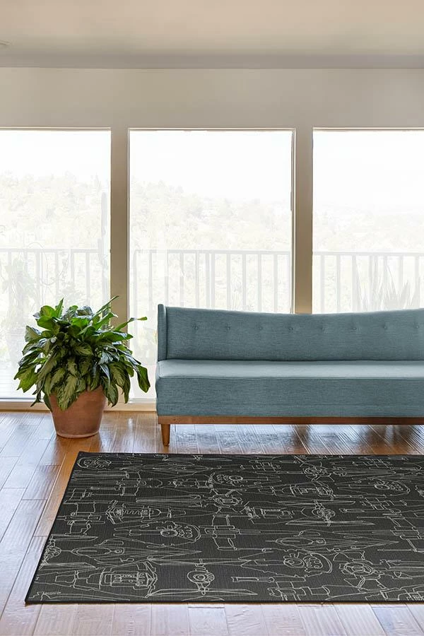 Outlet ๐ Ruggable Star Wars Armada Black Rug โ - Image 4