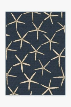 Buy 🛒 Ruggable Sale Starfish Navy Rug 🌟