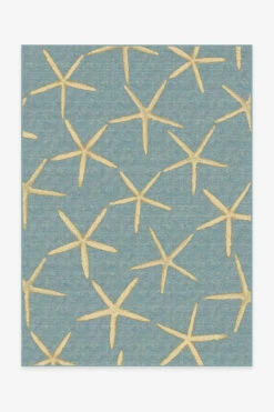 Promo 👏 Ruggable Starfish Pale Blue Rug 👍