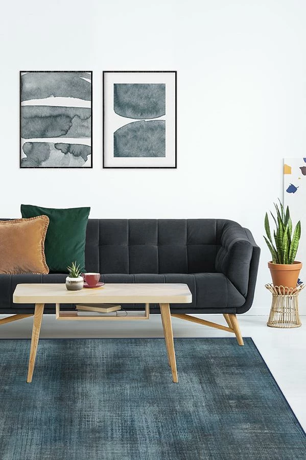 Best reviews of 🔥 Ruggable Sudaria Solid Cosmic Blue Rug 😍 - Image 4