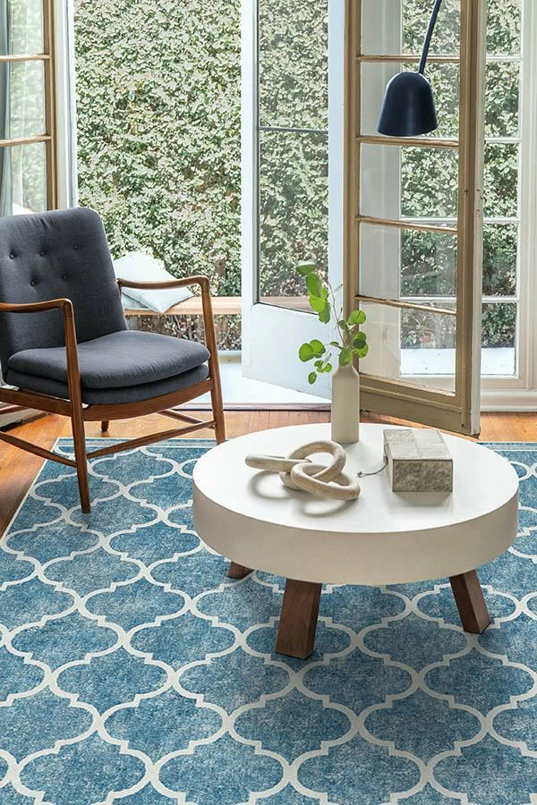 Promo ๐งจ Ruggable Terali Blue Rug โค๏ธ - Image 4