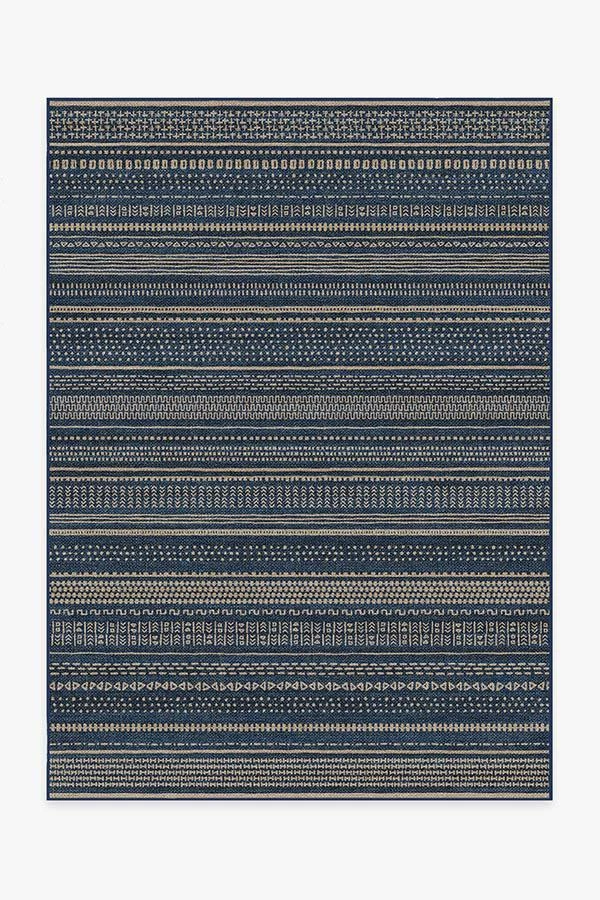 Flash Sale ⌛ Ruggable Terra Soft Navy Re-Jute Rug 🔥