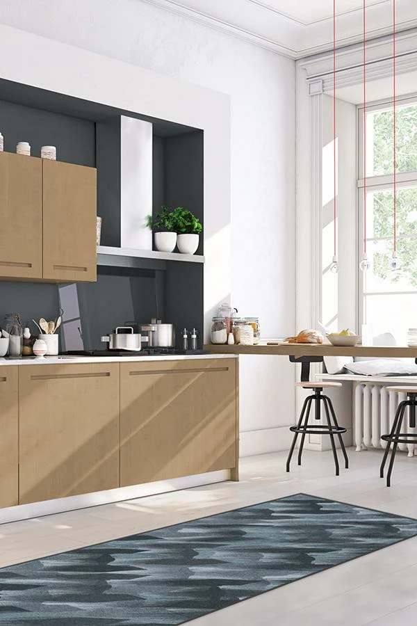 Best Sale ⌛ Ruggable TIE Fighter Houndstooth Blue Rug ✨ - Image 8