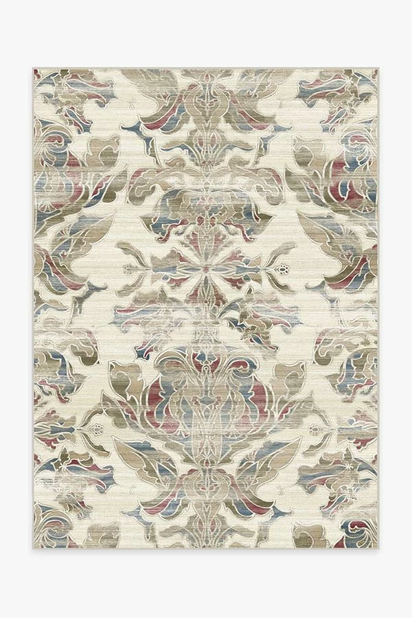 Discount ๐ Ruggable Transitional Damask Natural Rug ๐ฅ