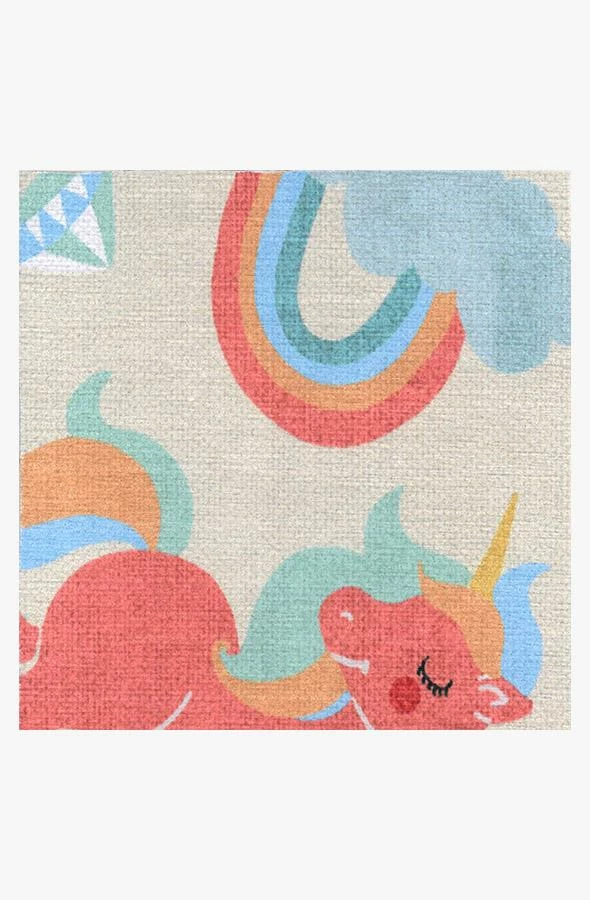 Cheapest ๐ Ruggable Unicorn Jamboree Multicolor Rug ๐ฅ - Image 7