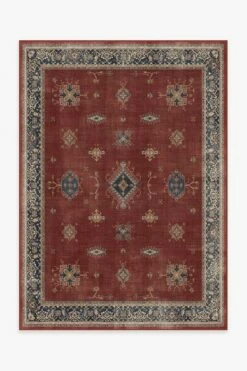 Buy ⭐ Ruggable Verena Amber Red Rug 🔥