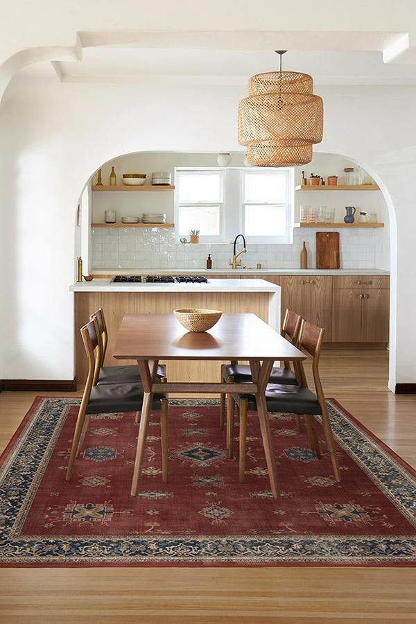 Buy โญ Ruggable Verena Amber Red Rug ๐ฅ - Image 4