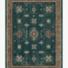 Buy ⌛ Ruggable Verena Teal Blue Rug 🥰