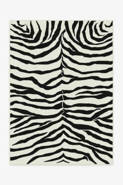 Best deal 🧨 Ruggable Zebra Black Rug 👍