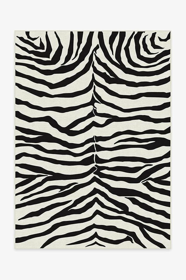 Best deal ๐งจ Ruggable Zebra Black Rug ๐
